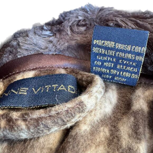 Hooded Snake Print Sweater Poncho - Picture 9 of 9